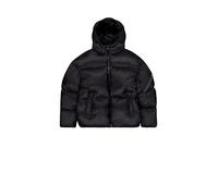Alpha Industries Cloud Puffer Chaqueta bomber para hombre Black XL