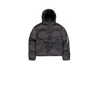 Alpha Industries Cloud Puffer Chaqueta bomber para mujer Vintage Grey S