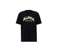 Alpha Industries College T-Shirt Camisetas Talla XS - Negro