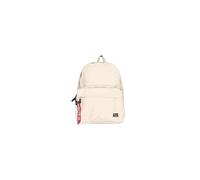 Alpha Industries Crew Mochila, Unisex Adulto, Vintage White, Mediano