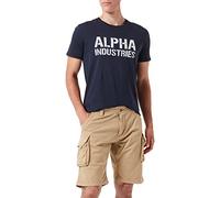 ALPHA INDUSTRIES Crew Pantalones Cortos Cargo, Beige (14-Sand), 38 para Hombre
