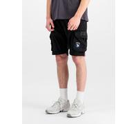 Alpha Industries Crew Patch Slim Shorts Pantalones cortos Talla 31 - Negro