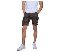 ALPHA INDUSTRIES Crew Short Camo 415-dark Olive Camo Hombre Talla 33