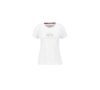 Alpha Industries Crystal T-Shirt Camisetas Talla M - Blanco