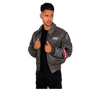 Alpha Industries CWU 45 Bomber Jacket per uomo Chaqueta de Traje, Rep.Grey, S para Hombre