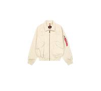 Alpha Industries CWU-45 Canvas Honolulu Chaquetas bomber Talla L - Blanco