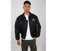 ALPHA INDUSTRIES CWU 45 Chaqueta, Negro (Black-03), XS para Hombre