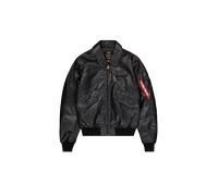 Alpha Industries CWU-45/P Leather Slim Chaquetas de cuero Talla XS - Negro
