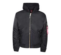 Alpha Industries - Detalle de bordado en la parte trasera - Jackets - Hombre - Negro - S -