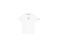 Alpha Industries Dog-Tag T-Shirt Camisetas Talla 2XL - Blanco