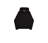 Alpha Industries Dye To Match Mid Logo Loose Hoodie Sudaderas con capucha Talla L - Negro