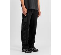Alpha Industries Dye To Match Side Print Jogger Joggers Talla L - Negro
