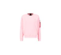 Alpha Industries Embroidery Sweatshirt Sudaderas y sudaderas con capucha Talla 2XS - Rosa pastel