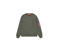 Alpha Industries Embroidery Sweatshirt Sudaderas y sudaderas con capucha Talla S - Verde