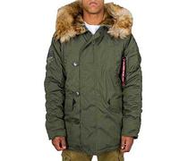 ALPHA INDUSTRIES Chaqueta de invierno 'Explorer' oliva S EUR