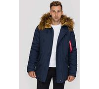 Alpha Industries Explorer Chaqueta, Hombre, Azul (Rep.Blue - 07), M