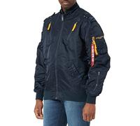 Alpha Industries Falcon II Chaqueta, Azul (Rep.Blue-07), L para Hombre
