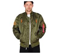 Alpha Industries Falcon II Chaqueta, Verde (Dark Green-257), M para Hombre