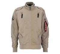 ALPHA INDUSTRIES Falcon II Pantalones Cortos Informales, Vintage Sand, L Unisex Adulto