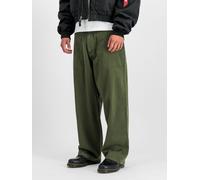 Alpha Industries Fatigue 1971 Vintage Pant Pantalones Talla 30 - Verde