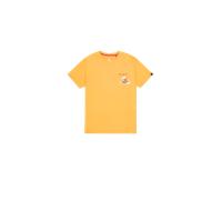 Alpha Industries Flying Buzz Small Logo T-Shirt Camisetas Talla 3XL - Naranja