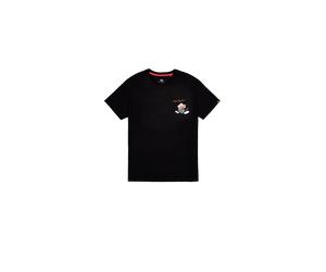 Alpha Industries Flying Buzz Small Logo T-Shirt Camisetas Talla M - Negro