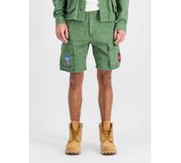 Alpha Industries Flying Tigers Shorts Pantalones cortos Talla 31 - Verde