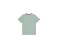 Alpha Industries Foam ML T-Shirt para Hombre Frost Green XL