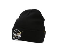 ALPHA INDUSTRIES Gorra 'Nasa' dorado / negro / blanco, Talla 55-60
