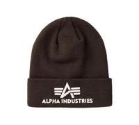 Alpha Industries Gorro acrílico de Punto 3D para Hombre Hunter Brown