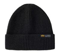 Alpha Industries Gorro clásico Unisex Dockers Beanie Clima frío, Black, Talla única para Hombre
