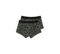Alpha Industries Graphic Allover Print Underwear 2 Pack Accesorios Talla XL - verde oscuro/negro