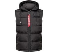 Alpha Industries Half Zip Sweater SL Sudadera, Ciruela, XL para Hombre