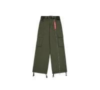 Alpha Industries Helicopter Pant Pantalones Talla L - Verde oscuro