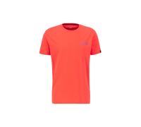 Alpha Industries Holographic Small Logo T-Shirt Camisetas Talla L - Rojo