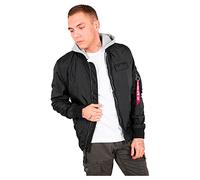 Alpha Industries MA-1 TT Hood Light Chaquetas bomber Talla M - Negro