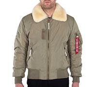 ALPHA INDUSTRIES Injector III Chaqueta, Beige (Stratos-24), L para Hombre
