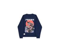 Alpha Industries Japan Warrior Sweatshirt Sudaderas Talla M - Azul oscuro