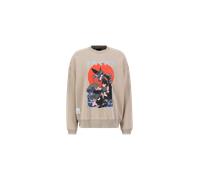 Alpha Industries Japan Warrior Sweatshirt Sudaderas Talla XS - Beige