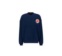 Alpha Industries Japan Wave Warrior Sweatshirt Sudaderas y sudaderas con capucha Talla 2XL - Azul oscuro