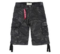 ALPHA INDUSTRIES Jet Camo Pantalones Cortos Cargo para Hombre