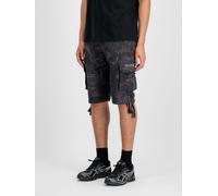 Alpha Industries Jet Camo Shorts Pantalones cortos Talla 30 - Camuflaje negro