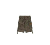 Alpha Industries Jet Camo Shorts para Hombre Dark Olive Camo 42