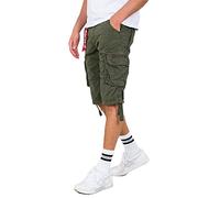Alpha Industries Jet Short 142-dark Olive Hombre Talla 34