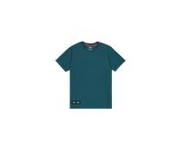 Alpha Industries Label Backprint T-Shirt Camisetas Talla M - Petróleo profundo