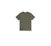Alpha Industries Label Backprint T-Shirt Camisetas Talla S - Verde