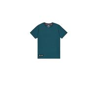 Alpha Industries Label Backprint T-Shirt para Hombre Deep Petrol XL