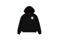 Alpha Industries Logo Back Print Hoodie Sudaderas con capucha Talla L - Negro