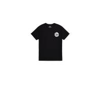 ALPHA INDUSTRIES Camiseta negro / blanco, Talla S