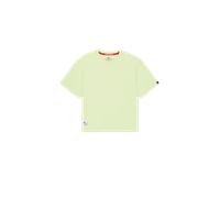 Alpha Industries Logo Code Backprint T-Shirt Camisetas Talla S - Verde menta